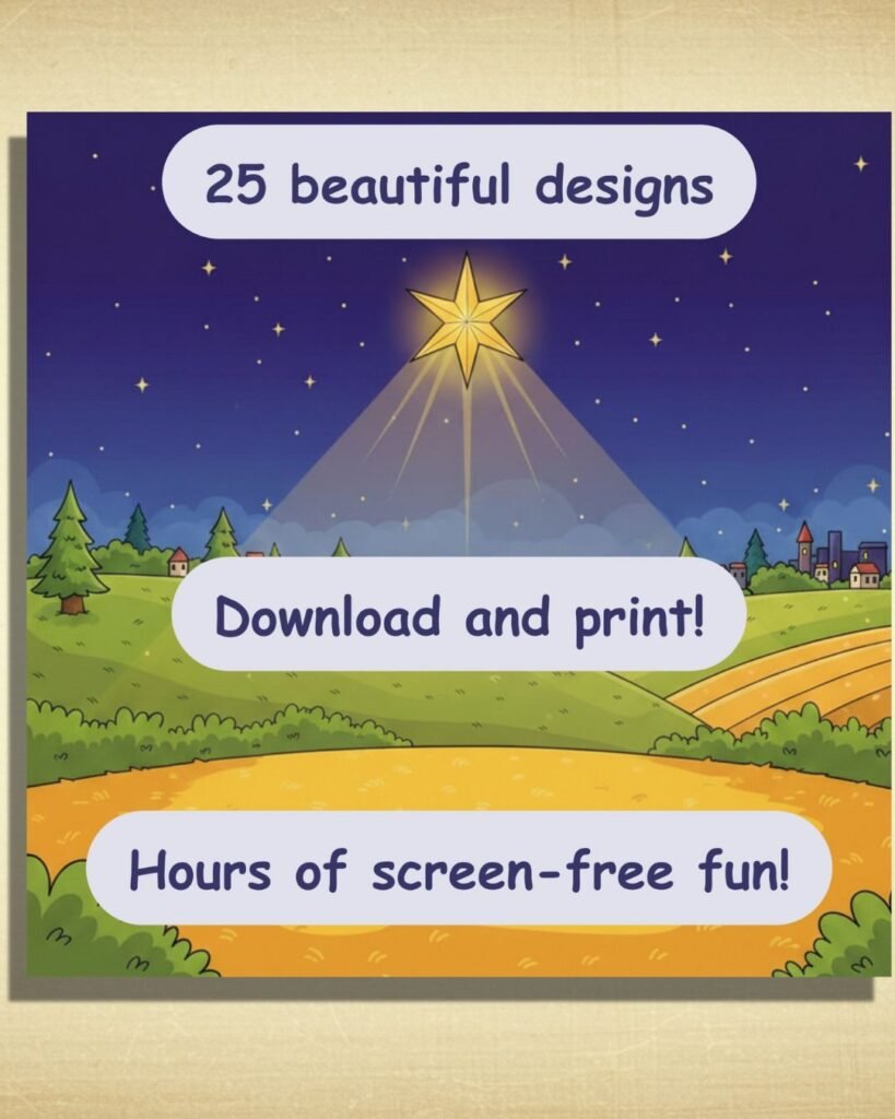 Christmas with Jesus Colouring Book4